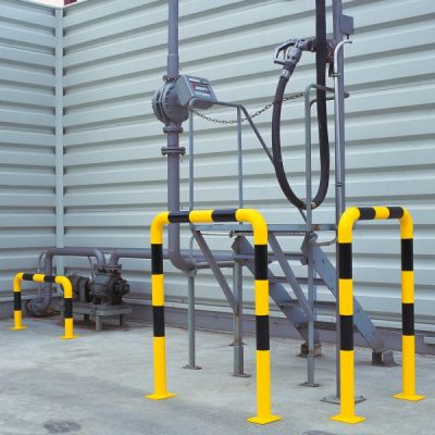 1,200 X 1,000mm - Yellow/Black Protection Guard - Indoor Use - Image 2