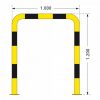 1,200 X 1,000mm – Yellow/Black Protection Guard -Outdoor Use