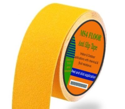 MS4FLOOR Anti Slip 50mm x 18m Self-adhesive tape Yellow