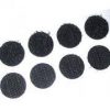 Adhesive backed hook & loop coins black 22mm x 1000 coins - Image 2