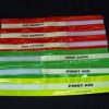 Glow in the Dark Safety Armbands FIRE WARDEN/RED - Image 2