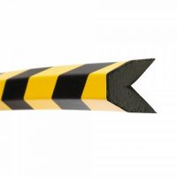 TRAFFIC-LINE Edge Protection - TRAPEZE 40/40 - Magnetic 1,000mm Lengths - Yellow/Black