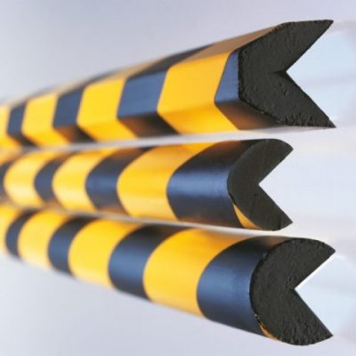 TRAFFIC-LINE Edge Protection -RIGHT-ANGLE 26/26-Self-Adhesive 1,000mm Lengths - Yellow/Black - Image 4