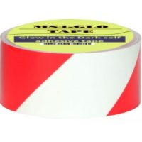 MS4GLO Glow in the dark Chevron red tape- Class B 40mm x10m