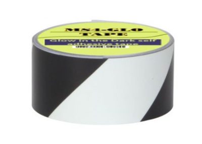 MS4GLO Glow in the dark Chevron black tape- Class B 40mm x10m