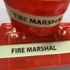 Glow in the Dark Safety Armbands FIRE MARSHAL/RED