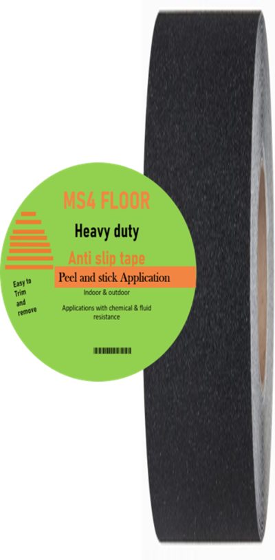 Heavy Duty Anti-Slip tape Black 25mm X 18m