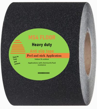 Heavy Duty Anti Slip Self adhesive Tape Black 100mm x 18m