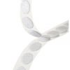 Adhesive backed hook coins White 22mm x 1000 coins
