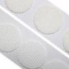 Adhesive backed hook coins White 22mm x 1000 coins - Image 2