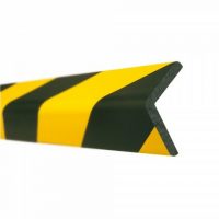 TRAFFIC-LINE Edge Protection - RIGHT-ANGLE 60/60 - Self-Adhesive 1,000mm Lengths - Yellow/Black
