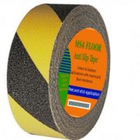 MS4FLOOR Anti Slip 25mm x 18m Self-adhesive tape Black/Yellow