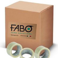 36 Rolls Hot Melt Polypropylene FABO packaging tape - 48mm x 66m Clear