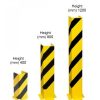 BLACK BULL Heavy Duty Column/Corner Protectors - Right-Angle Profile - 1,200mmH - 6mm Gauge - Yellow/Black - Image 2