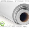 914mm(36") X 30m MS4WALL Solvent Self adhesive repositionable Fabric PVC free - Image 2
