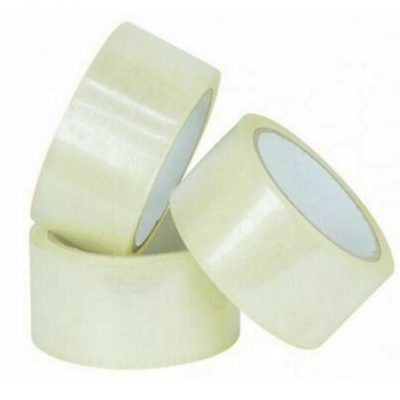 Pack of 6 rolls Vibac Polypropylene Hot Melt Tape - Clear(48mm x 66m) - Image 2
