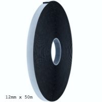 12mm x 50m Double Sided Polyethylene Black Foam Tape 0.8mm thick MS4 Mount