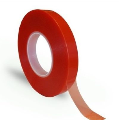 25mm x 50m High Performance 25mm x 50m Self Adhesive Double Sided Sign Banner Hemming Tape16 micron