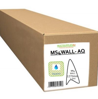 1270mm x 30m MS4WALL  Aqueous Self adhesive repositionable Fabric Pvc free