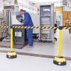 TRAFFIC-LINE Hi-Vis Belt Post - Yellow Post - 3m Yellow/Black Belt