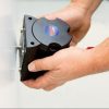 TRAFFIC-LINE Magnetic Wall Mounted Belt Barrier - Case Black - 3m Red/White Belt - Image 4