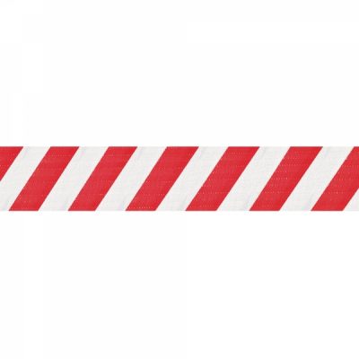 TRAFFIC-LINE Magnetic Wall Mounted Belt Barrier - Case Black - 4m Red/White Belt - Image 3