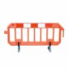 TRAFFIC-LINE Blow Moulded Barriers - Orange with Red/White Reflective Panel