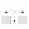 PANORAMIC 180° Observation Wall Mounted Mirror- W1000mm x H530mm x D400mm - Image 2