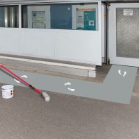 PROline-paint Outdoor Industrial Floor Coating - Light Grey RAL7043