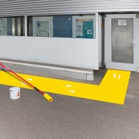 PROline-paint Outdoor Industrial Floor Coating - Yellow RAL1023
