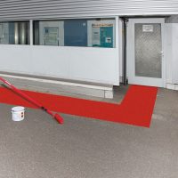 PROline-paint Outdoor Industrial Floor Coating Red RAL3020
