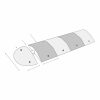 TOPSTOP-5 Speed Reduction Ramp - End Section - 210mmW x 70mmH - Fixings Included - Yellow - Image 3