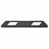 Park-AID Wheel Stop, 900 mm, black with white reflective panels, fixing bolts included - Image 2