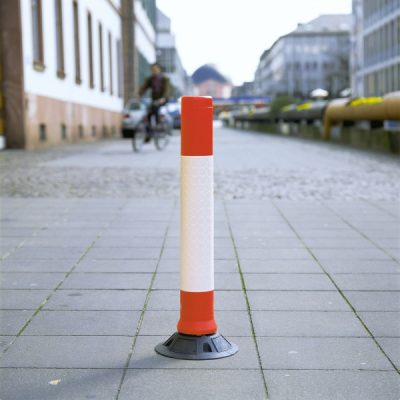 TRAFFIC-LINE Memory Post Highway - 460mmH - Reflective Sleeve - No Base - Image 2