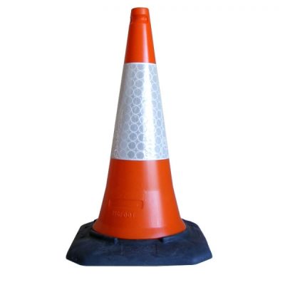 TRAFFIC-LINE Traffic Cone TC1 - 750mmH - D2 Sleeve - Recycled Base