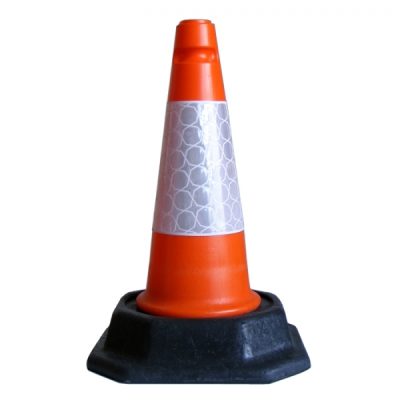 TRAFFIC-LINE Traffic Cone TC2 - 460mmH - D2 Sleeve - Recycled Base