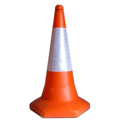 TRAFFIC-LINE Traffic Cone TC3 - 750mmH - D2 Sleeve - Sand-filled Base