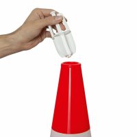 Chain hook pack, for TRAFFIC LINE Cones, 1 pack = 10 pieces, polyethylene, white