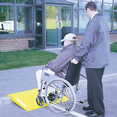 TRAFFIC-LINE Ramp GRP - SWL 500kg - 1,250mmW - Yellow - Image 5