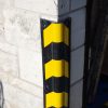 115 x 115mm x 800mmL TRAFFIC-LINE Impact Protection Corner Protectors Bullnose - Black / Yellow