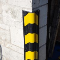115 x 115mm x 800mmL TRAFFIC-LINE Impact Protection Corner Protectors Bullnose - Black / Yellow