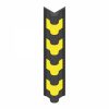 115 x 115mm x 800mmL TRAFFIC-LINE Impact Protection Corner Protectors Bullnose - Black / Yellow - Image 2