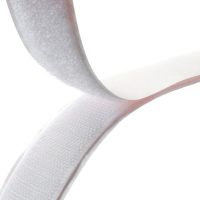 Sew On Hook & Loop White 16mm x 25m
