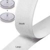 Self adhesive Hook & Loop tape 20mm x 10m White