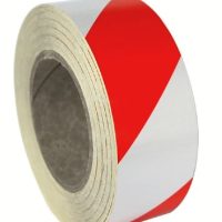 MS4U Retro-Reflective tape Red & White 50mm x  25m