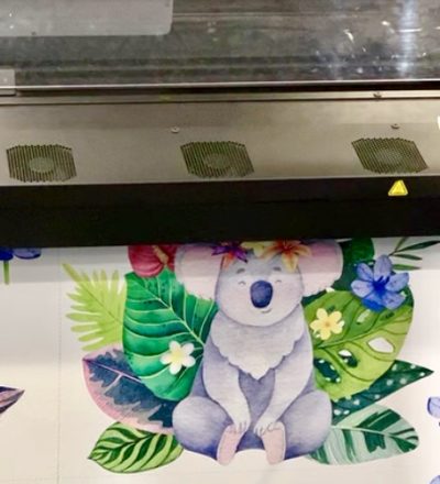Watercolour koala Wall Art Decal Composition Safari Animals Wall Stickers - Image 4
