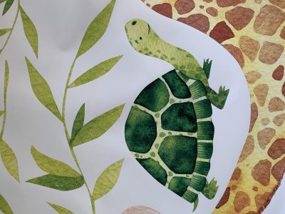 Extra-large Jungle Animals Kids Bedroom Nursery Wall Stickers - Image 7