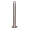 TRAFFIC-LINE EV Charging Point Protection Bollards, Stainless Steel, 108/2mm, H 1,200mm, aluminium cap, base plate 200mm Ø, surface fix - Image 2