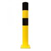 BLACK BULL Heavy Duty Bollard Type L-159mmØ x 1,200mmH - Surface Fix-Hot Dip Galvanised + Powder Coated - Yellow/Black