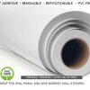 1524mm(60") x 30m MS4WALL Solvent Self adhesive repositionable Fabric PVC free